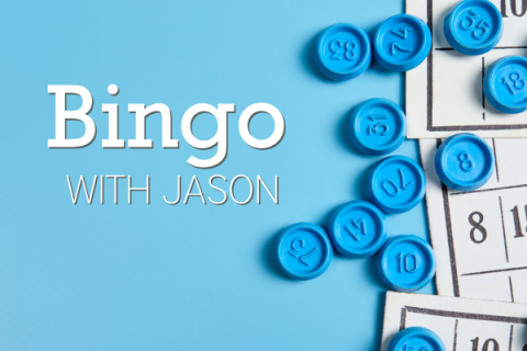 Bingo with Jason text with bingo card image