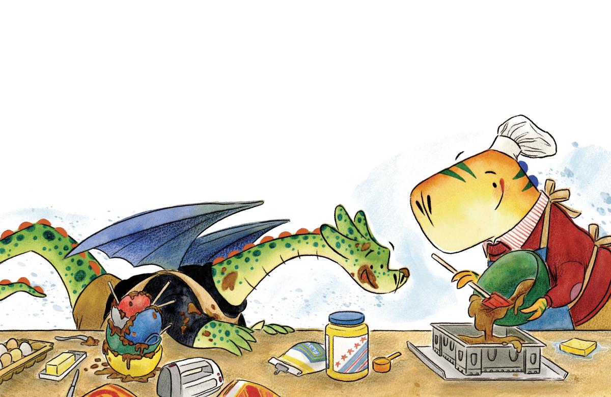 Drag and Rex book inside image